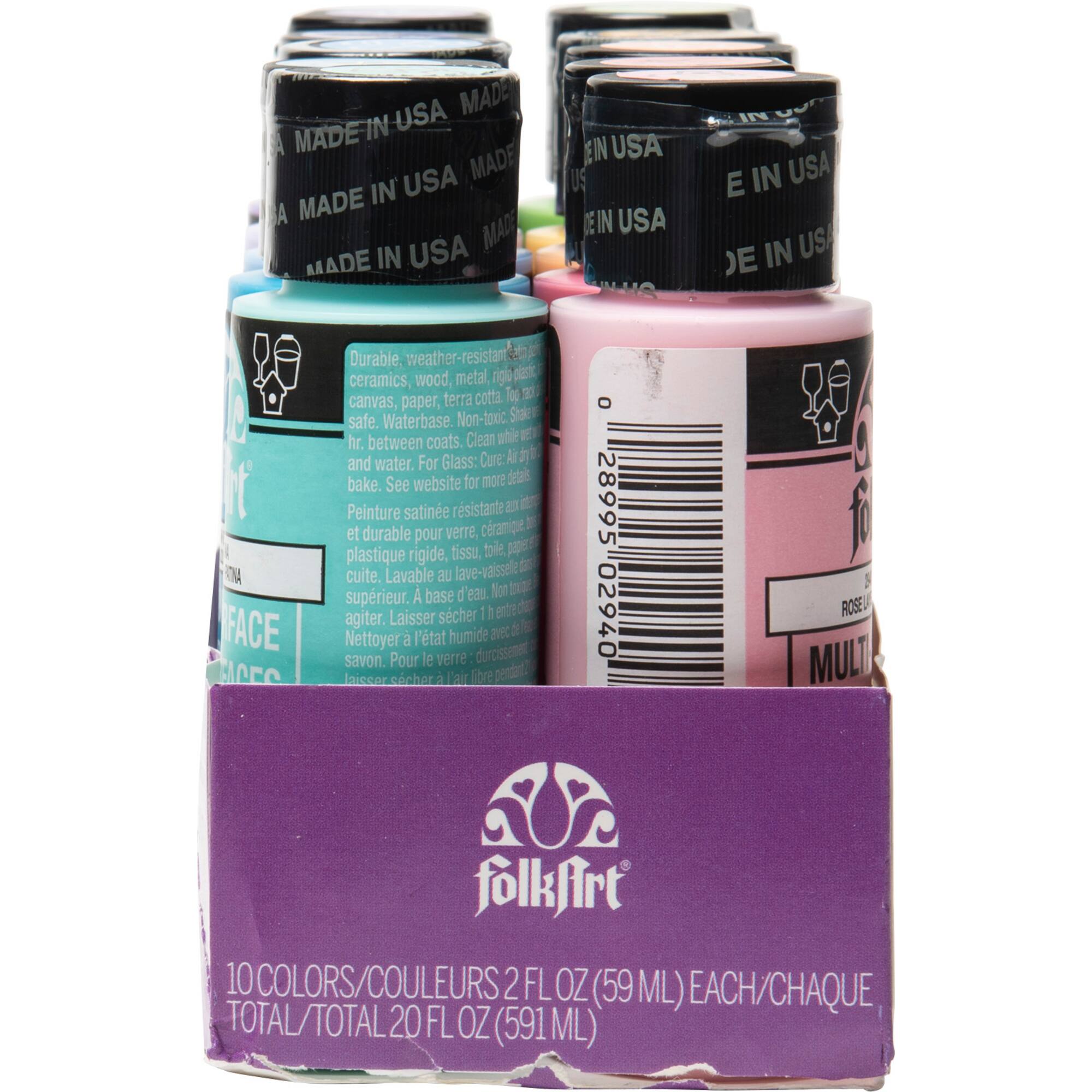 FolkArt® Brights Multi-Surface Acrylic Paint